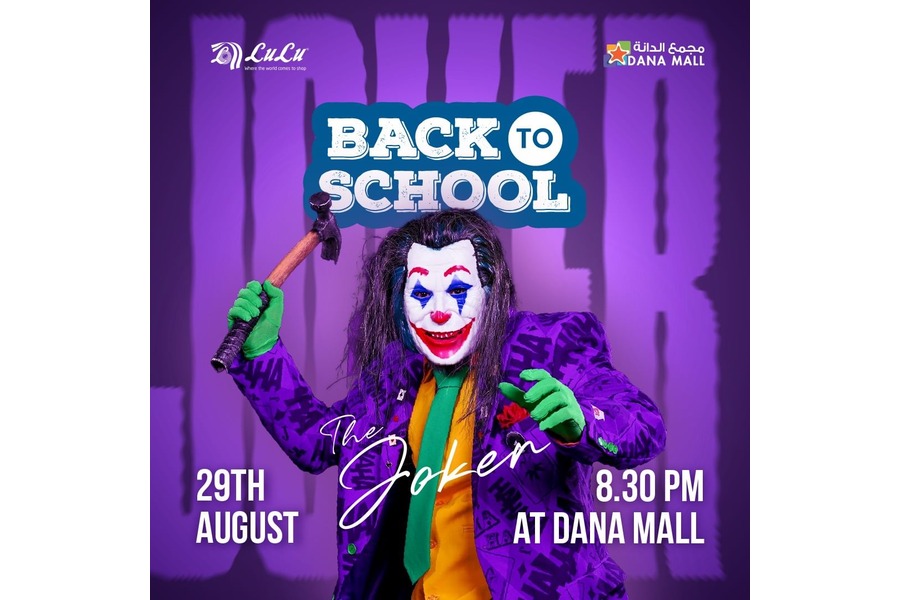 Back to School Event Joker - AUG- 2024